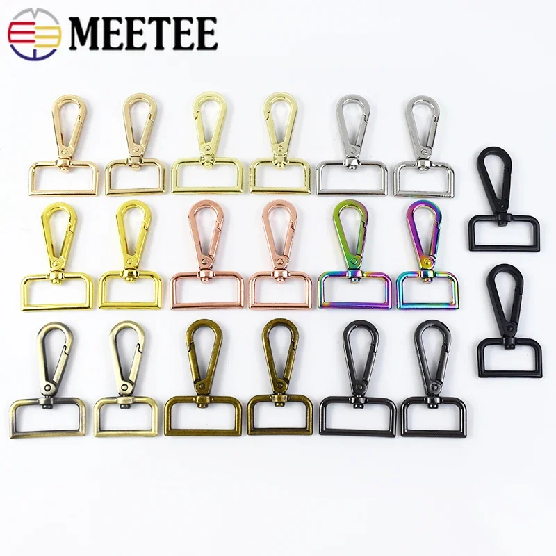 50Pcs 16/20/25/32/50mm Swivel Lobster Clasp Metal Buckles for Bag Strap Webbing Belt Trigger Snap Hooks DIY Sewing accessories
50Pcs 16/20/25/32/50mm Swivel Lobster Clasp Metal Buckles for Bag Strap Webbing Belt Trigger Snap Hooks DIY Sewing accessories