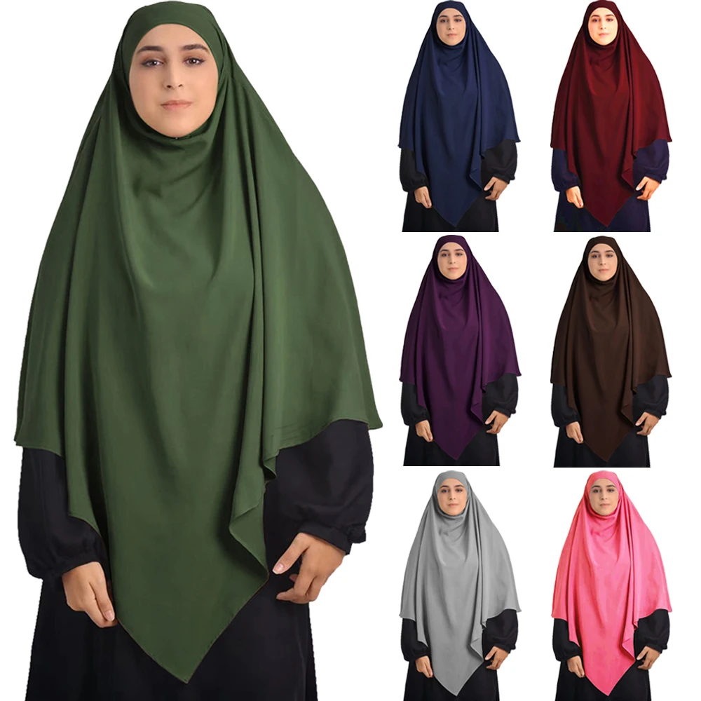 Ramadan Eid Muslim Hijab Amira Pull On Scarf Headscarf Islamic Scarves Women Khimar Prayer Garment Clothes Overhead Niqab Hijabs
Ramadan Eid Muslim Hijab Amira Pull On Scarf Headscarf Islamic Scarves Women Khimar Prayer Garment Clothes Overhead Niqab Hijabs