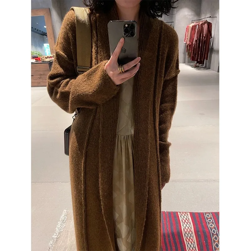 Осенне-зимний вязаный свитер ретро восточные очаровательные ленивые драпированные пушистые Альпака шерстяной смешанный длинный кардиган
Осенне-зимний вязаный свитер ретро восточные очаровательные ленивые драпированные пушистые Альпака шерстяной смешанный длинный кардиган