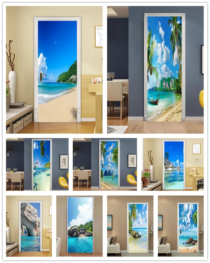 Self-adhesive Art Door Sticker Home Decoration Door Cover Wall Sticker Mural Entrance Wallpaper Poster
Self-adhesive Art Door Sticker Home Decoration Door Cover Wall Sticker Mural Entrance Wallpaper Poster