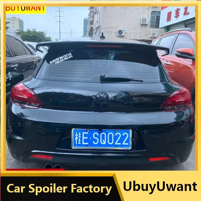 

EPFBSQP For Volkswagen VW Scirocco 2015-2019 (Not For R) VOTEX Style Scirocco FRP/Carbon Fiber Rear Roof Lip Wing Spoiler