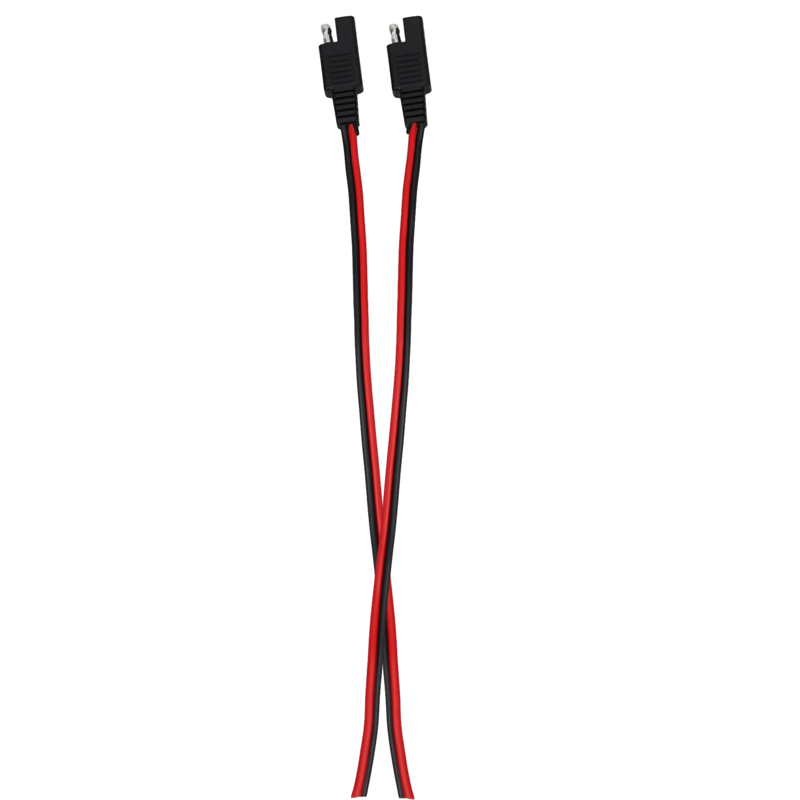 

1Pair 2 Cores Male Female SAE Single Ended Extension Cable 18AWG Quick Disconnect Plug Cable 25CM SAE Connector Cables Terminal