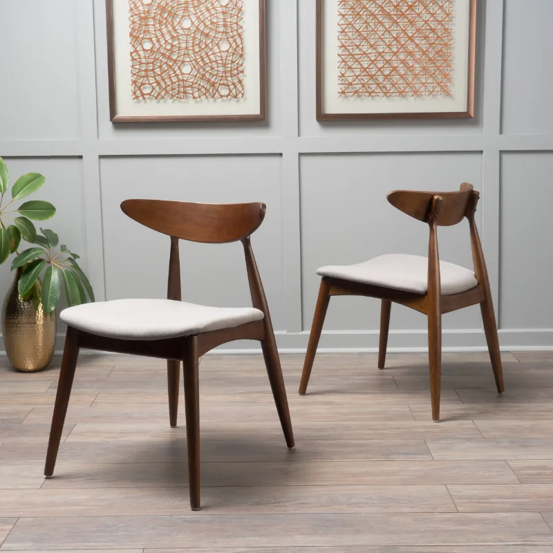 Noble House Branson Indoor Fabric Dining Chairs, Set of 2, Light Grey, Walnut chairs furniture
Noble House Branson Indoor Fabric Dining Chairs, Set of 2, Light Grey, Walnut chairs furniture