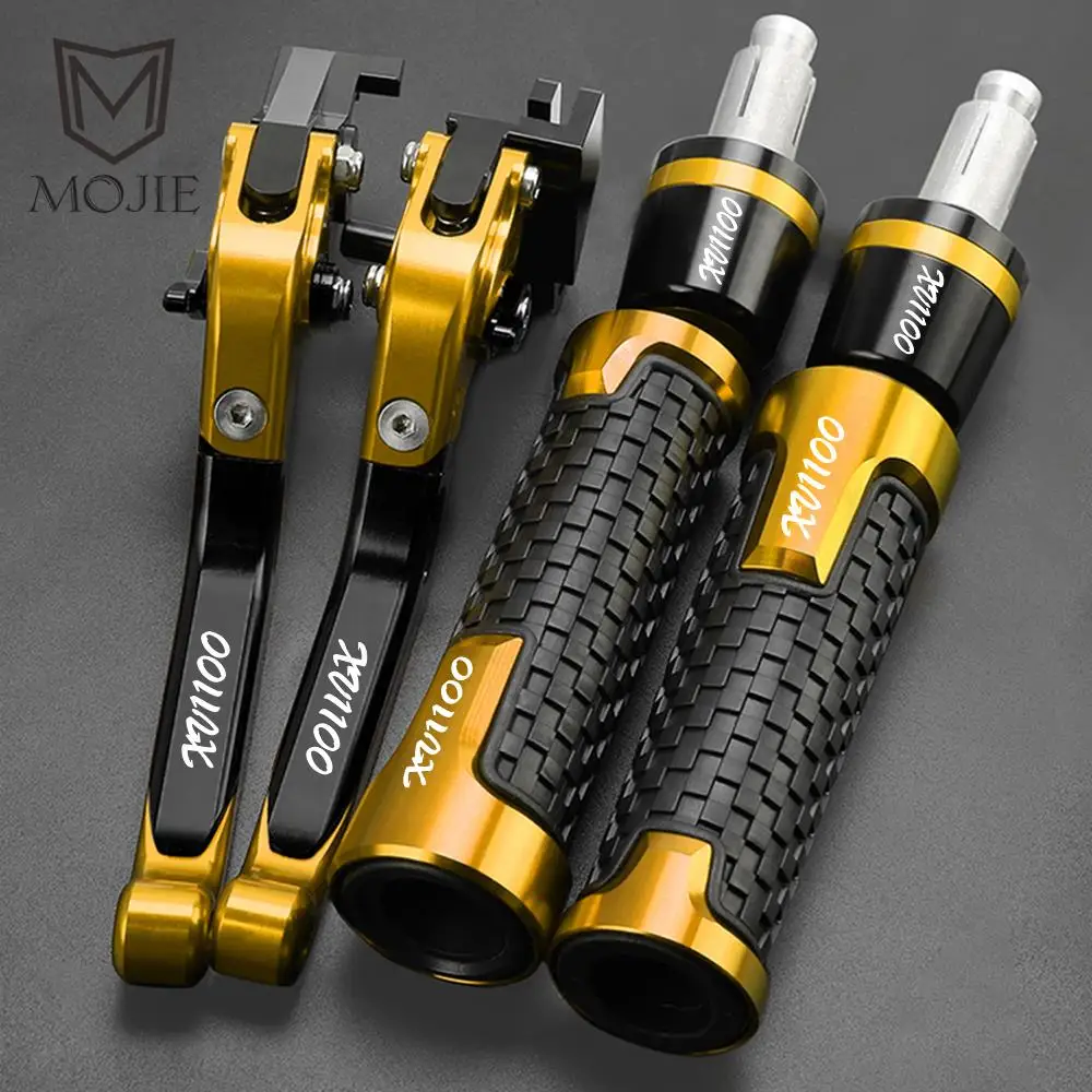 

Motorcycle Adjustable Brake Clutch Levers Handle Grip Ends For YAMAHA XV1100 XV 1100 VIRAGO 1989-1998 1997 1996 1995 1994 1993