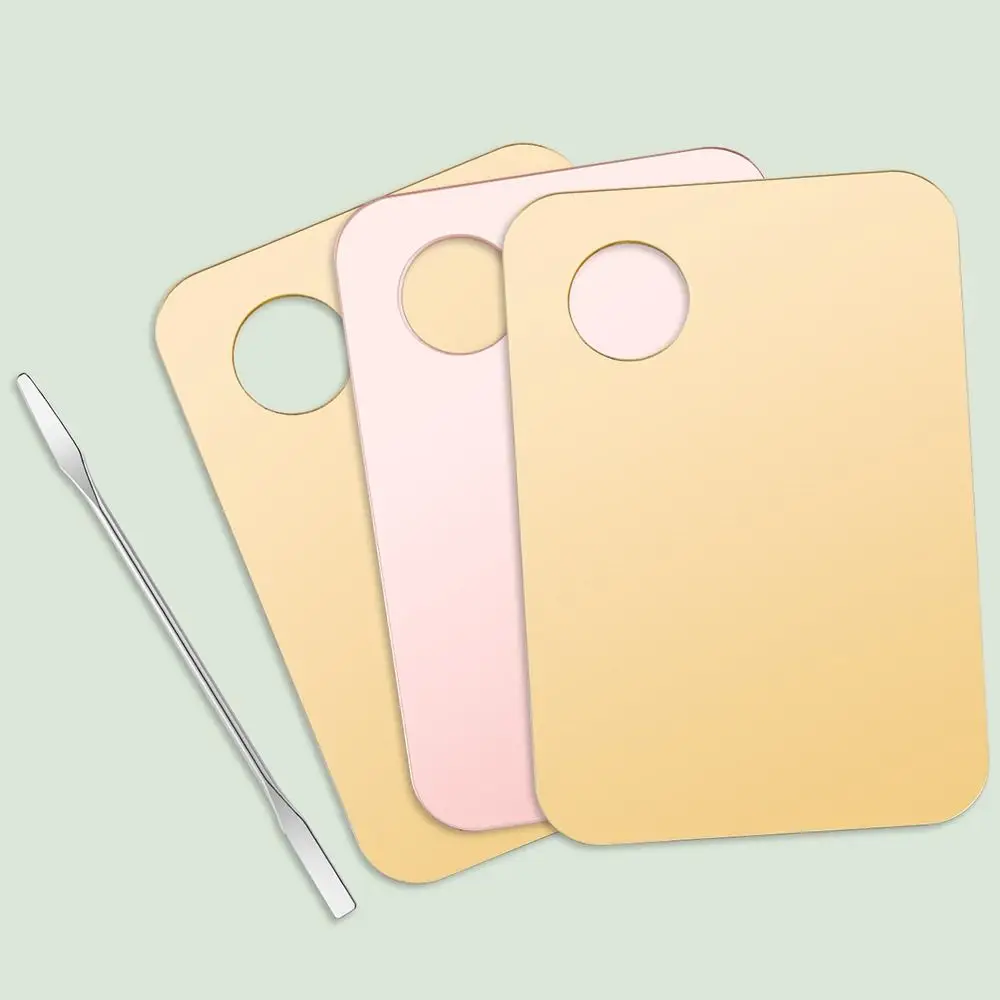 Painting Plate witn Spatula Rod Eye Cream Manicure Tools Nail Art Palette Foundation Mixing Tray Makeup Palette Blending Plate
Painting Plate witn Spatula Rod Eye Cream Manicure Tools Nail Art Palette Foundation Mixing Tray Makeup Palette Blending Plate