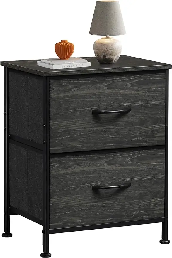 WLIVE Nightstand, 2 Drawer Dresser for Bedroom, Small Dresser with 2 Drawers, Bedside Furniture, Night Stand, End Table
WLIVE Nightstand, 2 Drawer Dresser for Bedroom, Small Dresser with 2 Drawers, Bedside Furniture, Night Stand, End Table