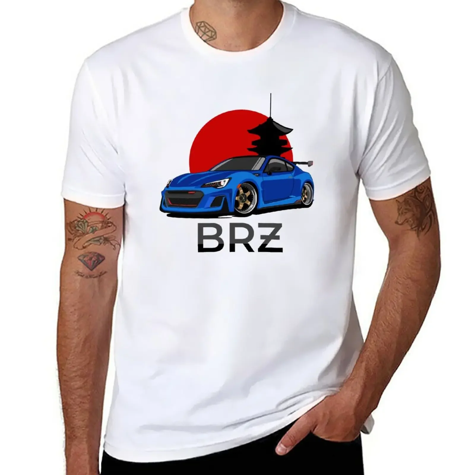

Baby Blue : BRZ T-Shirt hippie clothes quick-drying animal prinfor boys mens champion t shirts