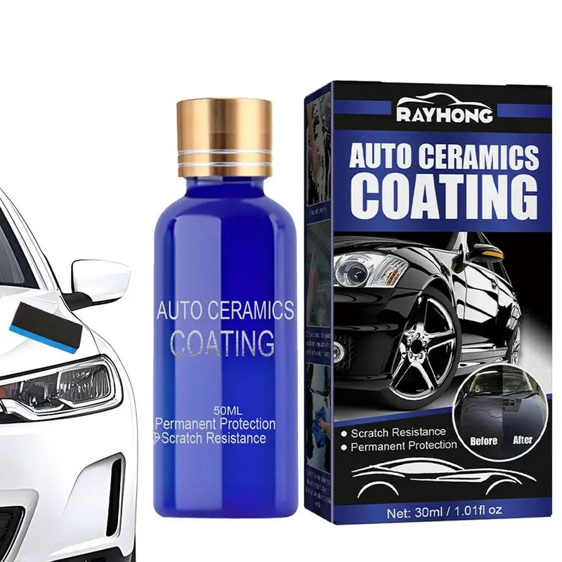 Ceramic Coating For Cars Hydrophobic Polish Nano Coating Agent Anti-Scratch Automotive Ceramic Coating 50ml
Ceramic Coating For Cars Hydrophobic Polish Nano Coating Agent Anti-Scratch Automotive Ceramic Coating 50ml