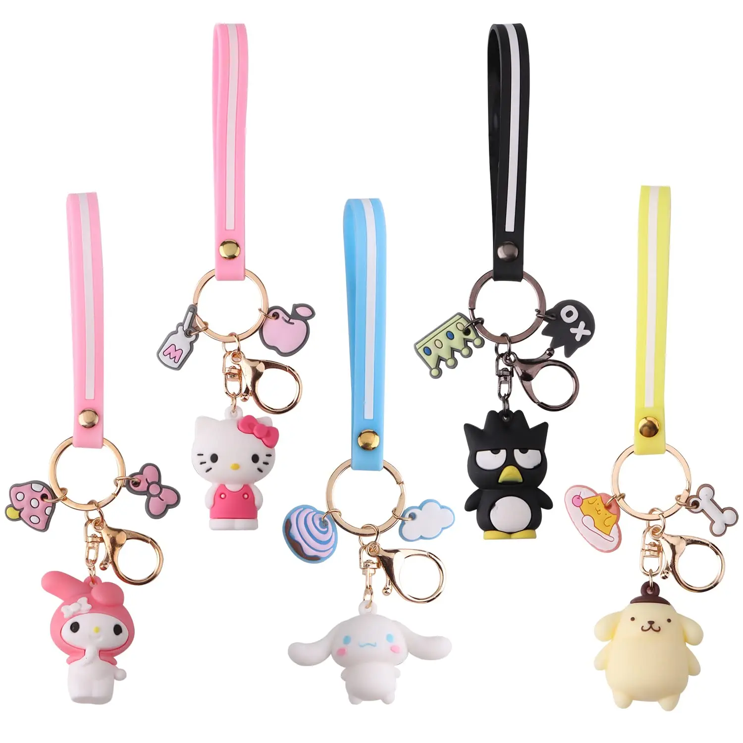 Kawaii Keychain Hello Kitty Cinnamoroll Car Accessories Anime Key Purse Handbag Charms for Women Backpack Pendant Birthday Gift
Kawaii Keychain Hello Kitty Cinnamoroll Car Accessories Anime Key Purse Handbag Charms for Women Backpack Pendant Birthday Gift