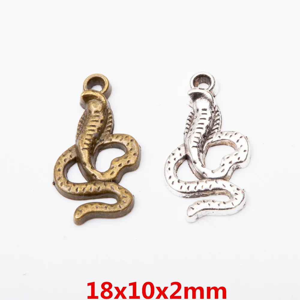 200pcs snake Craft Supplies Charms Pendants for DIY Crafting Jewelry Findings Making Accessory 565
200pcs snake Craft Supplies Charms Pendants for DIY Crafting Jewelry Findings Making Accessory 565