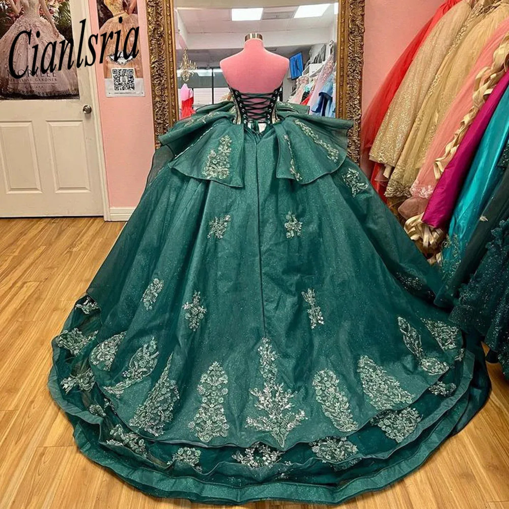 Elegant 2022 Green Princess Ball Gown Quinceanera Dresses Appliques Sweet16 Dress Vestidos De 15 Años
Elegant 2022 Green Princess Ball Gown Quinceanera Dresses Appliques Sweet16 Dress Vestidos De 15 Años