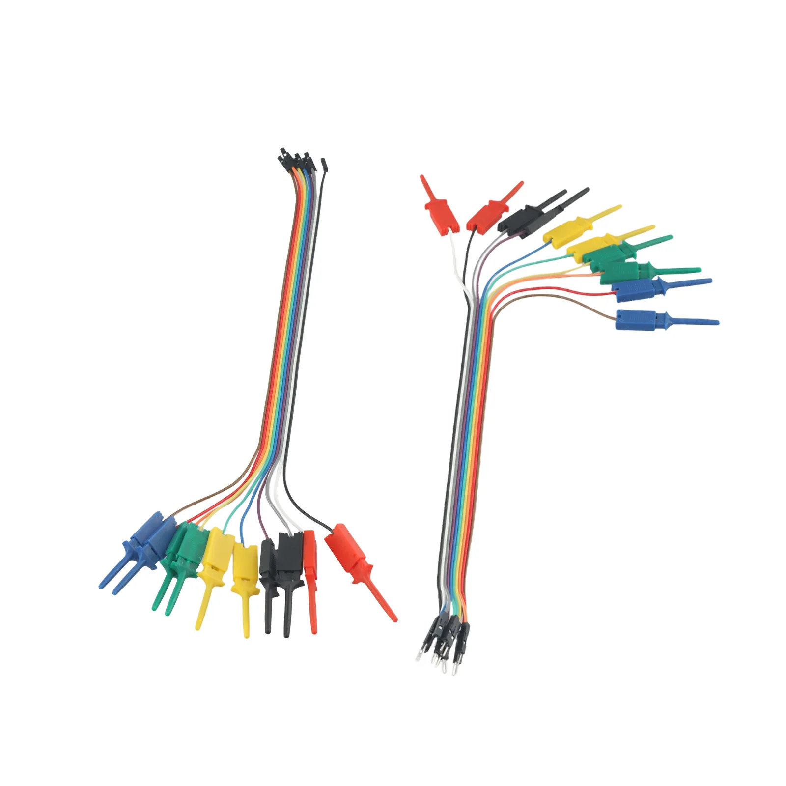 New Cable Test Logic Analyzer Retractable Clips Measuring Tool Plastic +Copper 2set Clamp Probe Cable Efficiency
New Cable Test Logic Analyzer Retractable Clips Measuring Tool Plastic +Copper 2set Clamp Probe Cable Efficiency