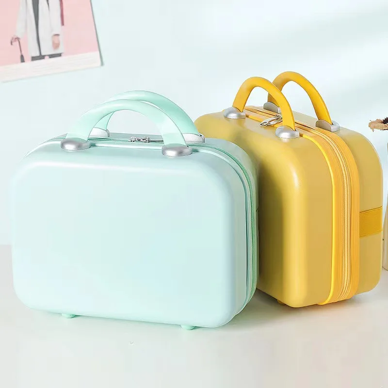 2023 Suitcase makeup small 14-inch small fresh mini fashion storage password box
2023 Suitcase makeup small 14-inch small fresh mini fashion storage password box