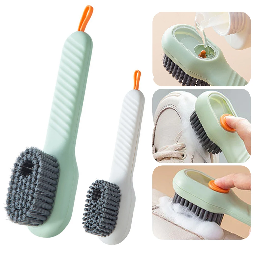 

Multifunctional Soft-bristled Shoe Brush Shoe Brush Long Handle Brush Clothes Brush Shoe Clothing Board Brushes Cleaning Tool