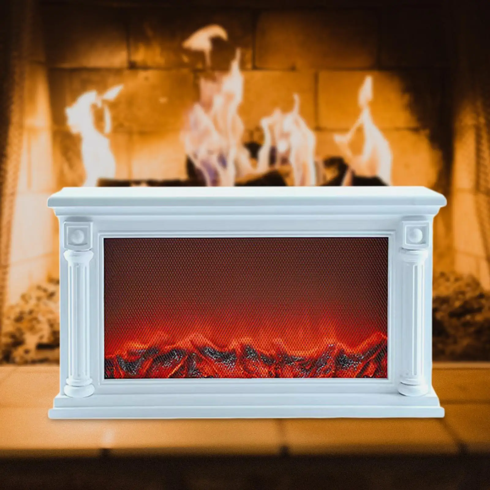 Simulated Fireplace Lamp USB Powered Vintage Realistic Light for Bedroom Home Living Room
Simulated Fireplace Lamp USB Powered Vintage Realistic Light for Bedroom Home Living Room