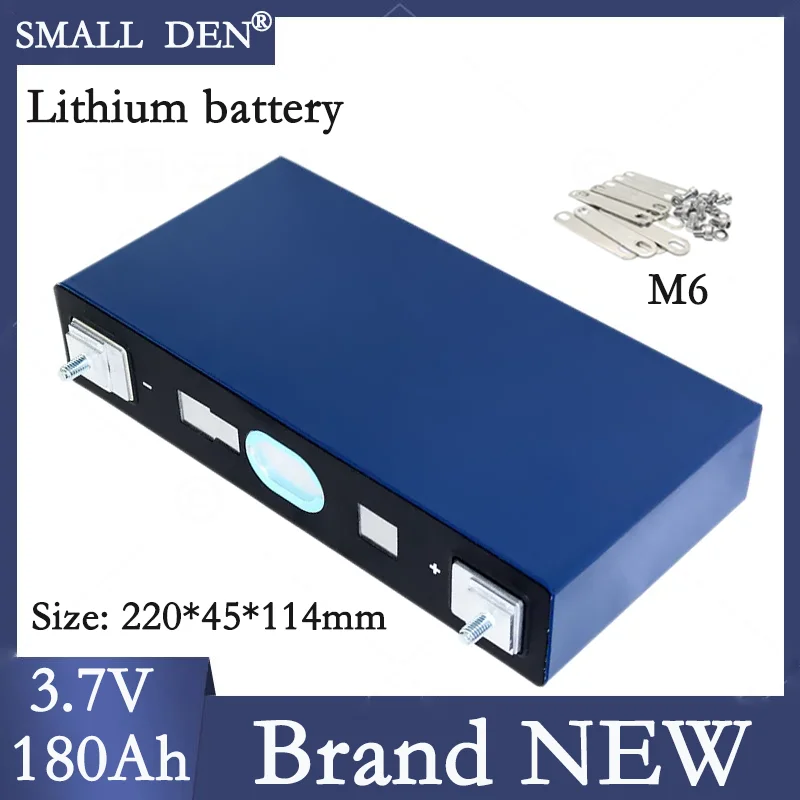 NEW 3.7V 180Ah lithium Rechargeable battery 3C High current diy12v 24v 36v 48v Electric vehicle EV RV golf cart Solar lamp Yacht
NEW 3.7V 180Ah lithium Rechargeable battery 3C High current diy12v 24v 36v 48v Electric vehicle EV RV golf cart Solar lamp Yacht