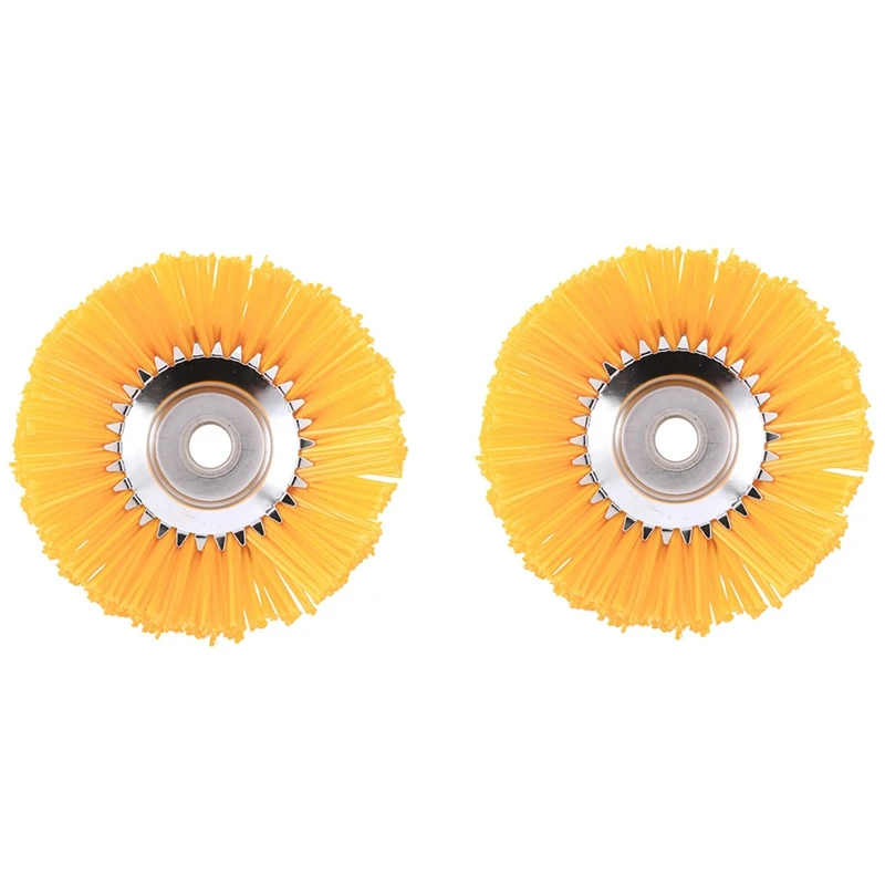 2X Nylon Brush Universal Trimmer Brush Head Cutter Durable Garden Tools Outer Diameter 200Mm Inner Hole 25.4Mm
2X Nylon Brush Universal Trimmer Brush Head Cutter Durable Garden Tools Outer Diameter 200Mm Inner Hole 25.4Mm