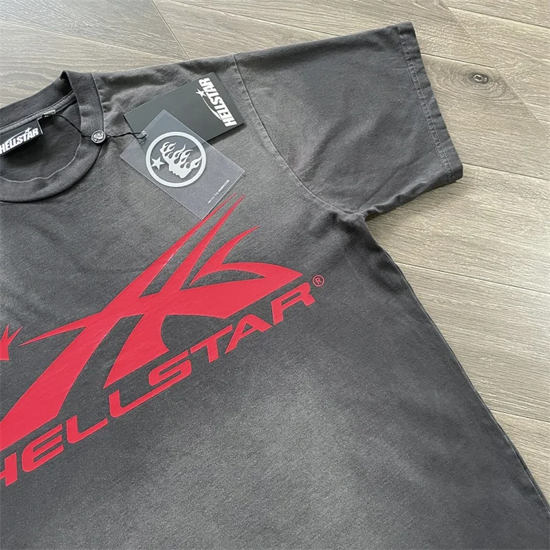 23ss Logo Printing Hellstar T Shirts Men Women 1:1 Best Quality Pure Cotton Black Washed Oversized T-Shirts
23ss Logo Printing Hellstar T Shirts Men Women 1:1 Best Quality Pure Cotton Black Washed Oversized T-Shirts