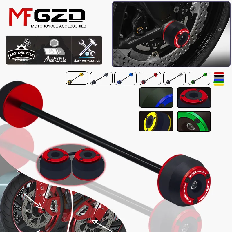 New cb1000r Motorcycle Accessories Front Wheel Fork Slider Axle Crash Protector Cap For HONDA CB1000R 2018 2019 2020 2021
New cb1000r Motorcycle Accessories Front Wheel Fork Slider Axle Crash Protector Cap For HONDA CB1000R 2018 2019 2020 2021