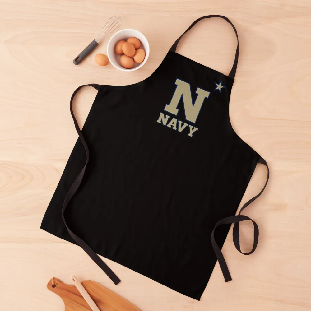 

US Naval Academy USNA Navy Apron hospitality aprons waterproof apron woman custom kitchen apron woman