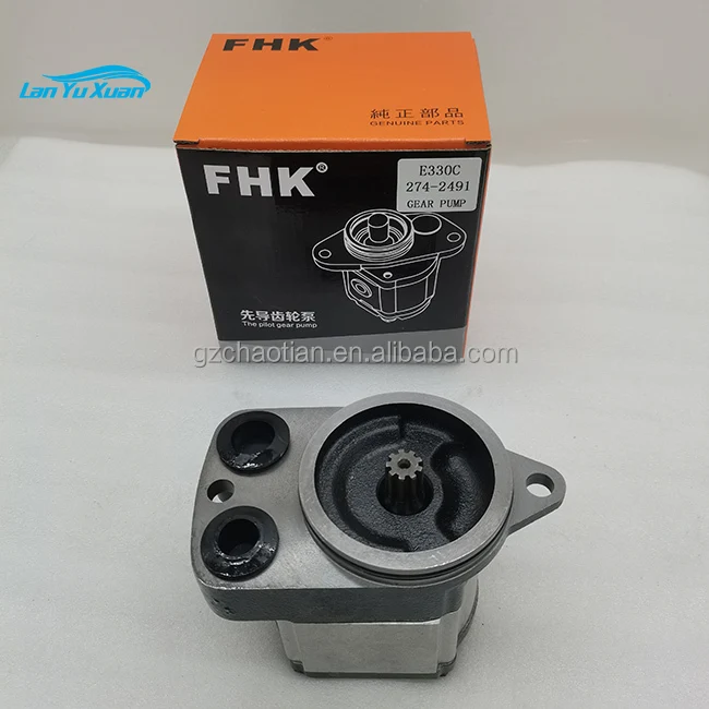 Construction machinery parts Excavator Gear Pump 274-2491 2742491 PUMP GP GEAR PILOT FITS FOR CAT hydraulic E330C 330CL A8VO200
Construction machinery parts Excavator Gear Pump 274-2491 2742491 PUMP GP GEAR PILOT FITS FOR CAT hydraulic E330C 330CL A8VO200