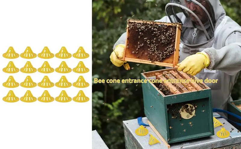 Beehive Entrance Ventilation Gate Bee Nest Door Gate Hive Tool Professional Cone Shape Beekeeping Entrance Beekeeper Supplies
Beehive Entrance Ventilation Gate Bee Nest Door Gate Hive Tool Professional Cone Shape Beekeeping Entrance Beekeeper Supplies