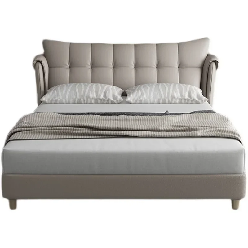 Italian light luxury soft bed modern simple solid wood household 1.5 meter wedding leather double master
Italian light luxury soft bed modern simple solid wood household 1.5 meter wedding leather double master