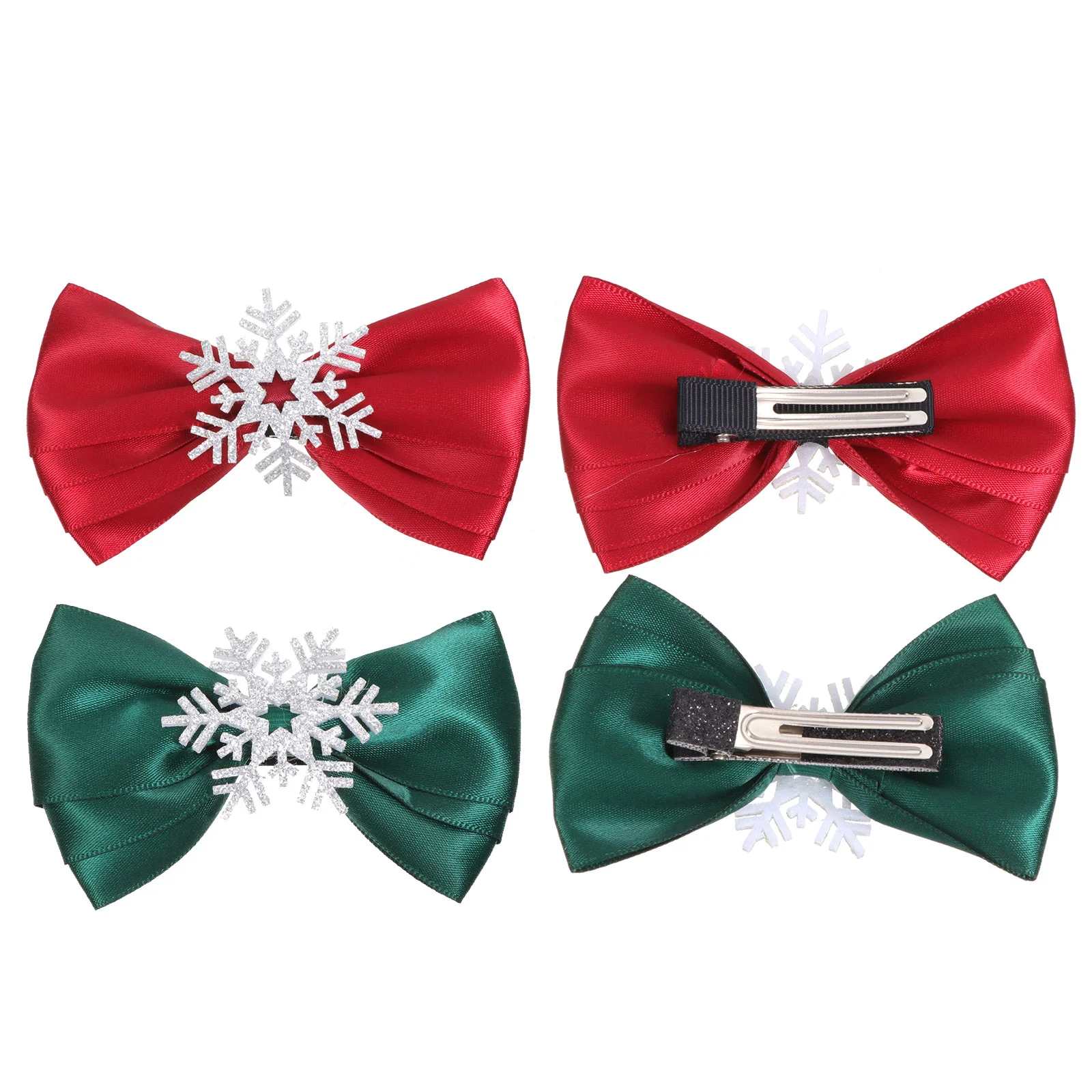 4 Pcs Hairpin Christmas Snowflake Hairpins Child Clips Barrettes Fabric Girl Accessories
4 Pcs Hairpin Christmas Snowflake Hairpins Child Clips Barrettes Fabric Girl Accessories