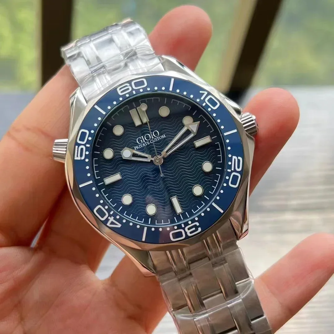 New Mens Automatic Mechanical Watch Stainless Steel Black Blue Green Ceramic Bezel 007 Sapphire 42mm
New Mens Automatic Mechanical Watch Stainless Steel Black Blue Green Ceramic Bezel 007 Sapphire 42mm