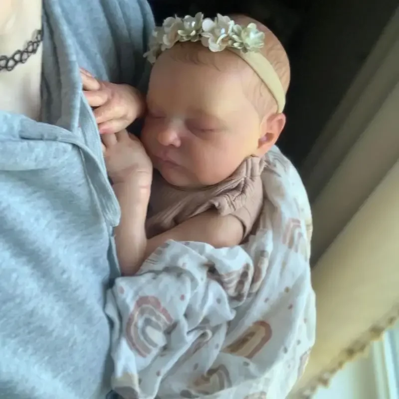 20"/50cm Laura Bebe Reborn Doll Realistic Soft Touch Cute Baby Multi-Layered Painting 3D Skin with Visible Veins Birthday Gift
20"/50cm Laura Bebe Reborn Doll Realistic Soft Touch Cute Baby Multi-Layered Painting 3D Skin with Visible Veins Birthday Gift