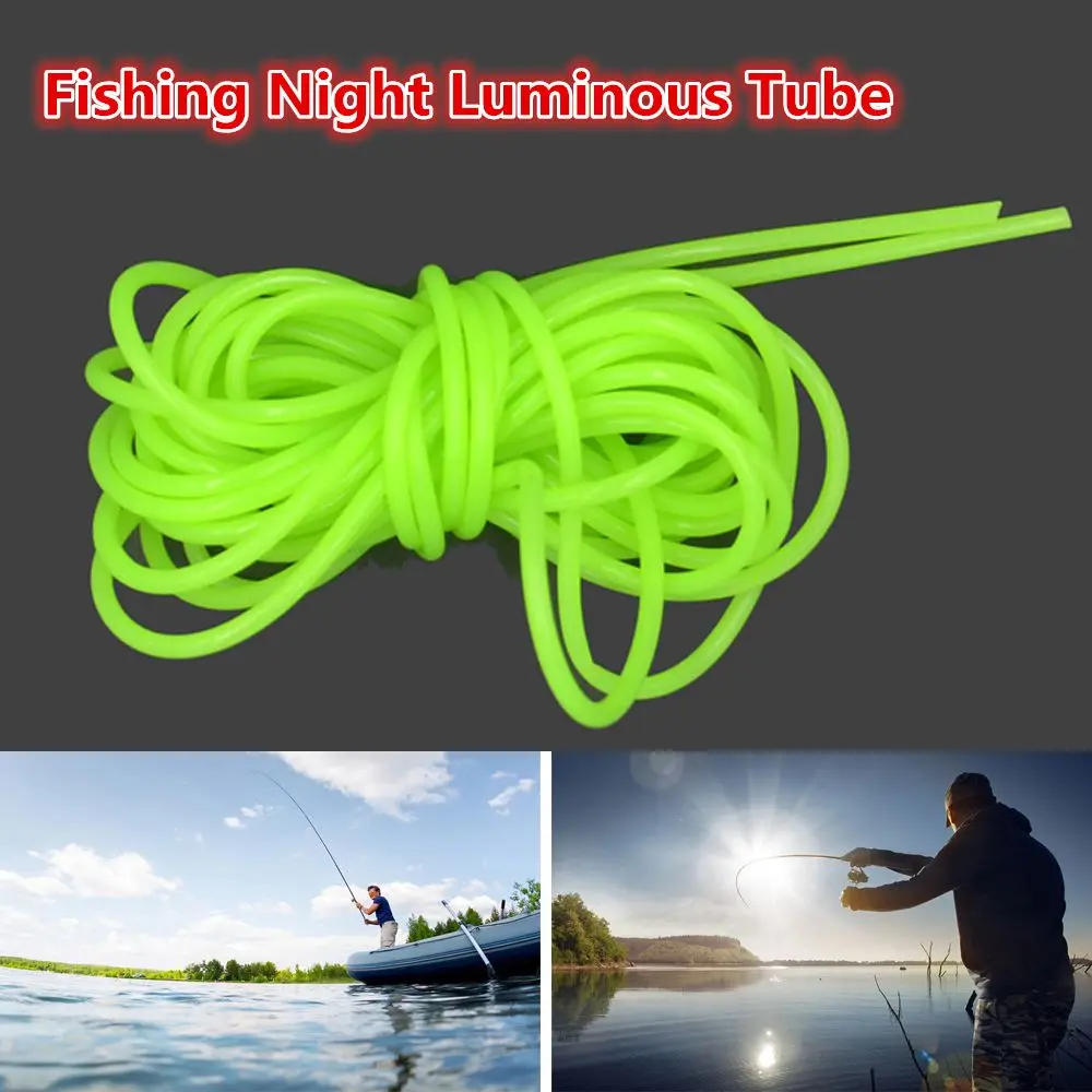 Fluorescent Soft Silicone Fishing Tools Boat Fishing Night Luminous Tube Hook Line Rig Hook Line Accessories
Fluorescent Soft Silicone Fishing Tools Boat Fishing Night Luminous Tube Hook Line Rig Hook Line Accessories