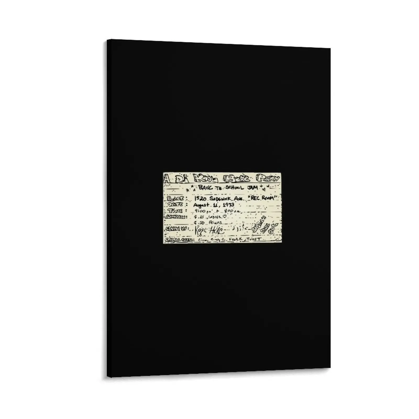 A DJ Kool Herc Party Canvas Painting ornaments for home room decorations for men decoration for the room interior paintings
A DJ Kool Herc Party Canvas Painting ornaments for home room decorations for men decoration for the room interior paintings