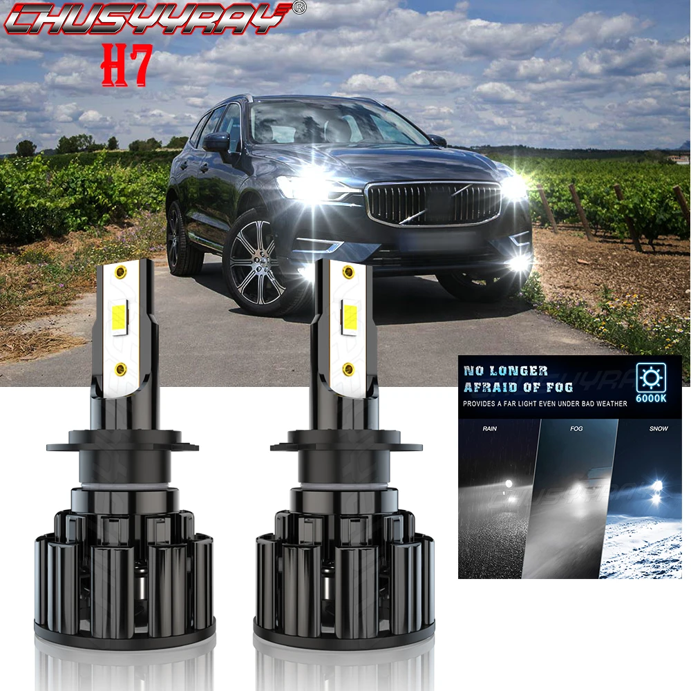 CHUSYYRAY H7 Compatible For Volvo XC90 2003-2014 Led Headlight Lamp Car CSP Chip H7 Minisize Easy To Install High Bright Bulbs
CHUSYYRAY H7 Compatible For Volvo XC90 2003-2014 Led Headlight Lamp Car CSP Chip H7 Minisize Easy To Install High Bright Bulbs