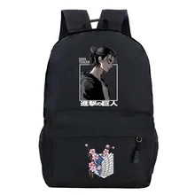 Attack on Titan Eren Yeager Anime Printed School Bag Shoulder School Bag for Teenagers Attack on Titan Children's Anime Mochilas
Attack on Titan Eren Yeager Anime Printed School Bag Shoulder School Bag for Teenagers Attack on Titan Children's Anime Mochilas