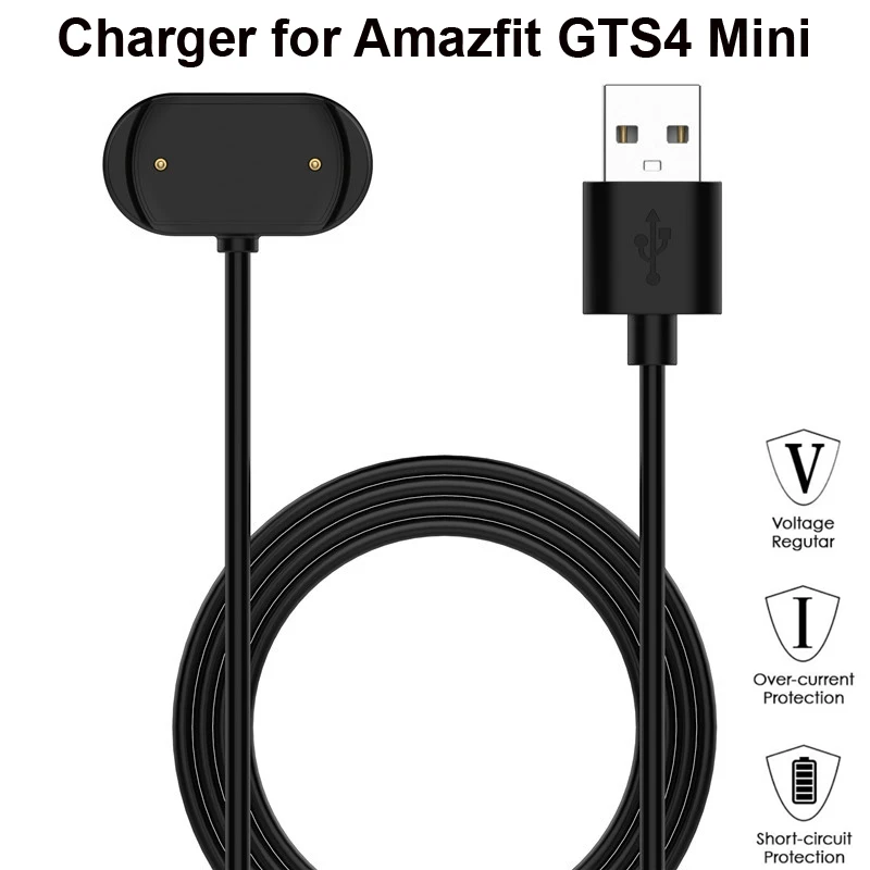 Dock Charger Adapter wireless USB Charging Cable Cord Stand for Huami Amazfit GTS4 Mini Smart Watch Accessories
Dock Charger Adapter wireless USB Charging Cable Cord Stand for Huami Amazfit GTS4 Mini Smart Watch Accessories