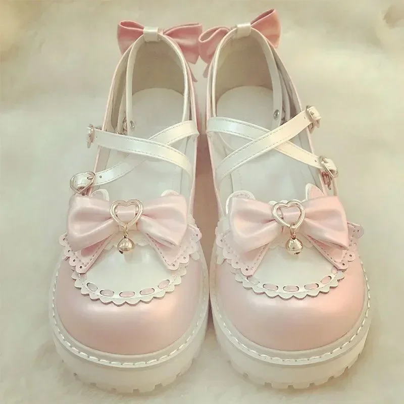 Ankle Buckle Strap Sweet Sandals Women Japanese Style Bow Kawaii Chic Round Toe Shoes Summer College Style Cute
Ankle Buckle Strap Sweet Sandals Women Japanese Style Bow Kawaii Chic Round Toe Shoes Summer College Style Cute