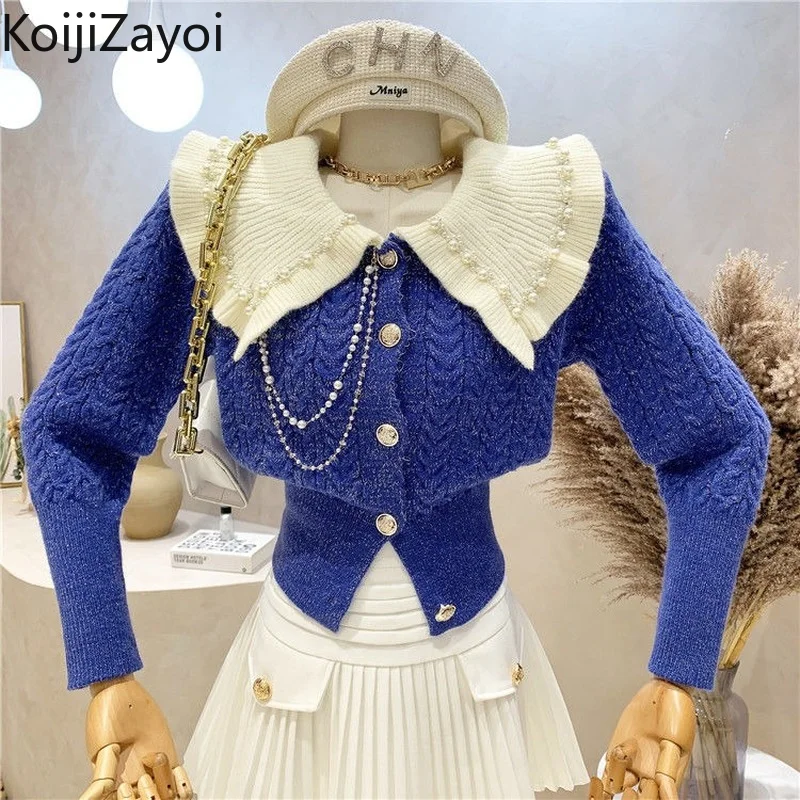 Элегантный женский кардиган Koijizayoi на весну и осень, Модный комплект из двух предметов, шикарная одежда в Корейском стиле, Новое поступление 2022 года, костюм
Элегантный женский кардиган Koijizayoi на весну и осень, Модный комплект из двух предметов, шикарная одежда в Корейском стиле, Новое поступление 2022 года, костюм