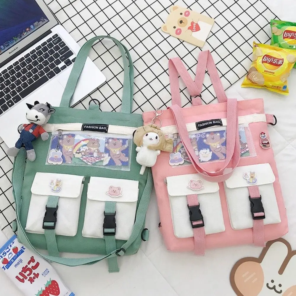 Large Capacity Korean Style Class Women School Handbag Student Backapck Crossbody Bag Shoulder Bag Messenger Bag
Large Capacity Korean Style Class Women School Handbag Student Backapck Crossbody Bag Shoulder Bag Messenger Bag