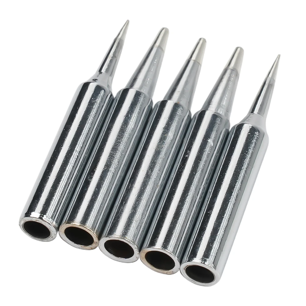 Small Size 10 Pack Soldering Iron Tip 1.65\" Stable Performance 900M-T-I / 900M-T-B Lower Temperature Soldering
Small Size 10 Pack Soldering Iron Tip 1.65\" Stable Performance 900M-T-I / 900M-T-B Lower Temperature Soldering