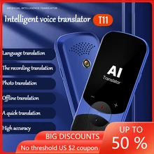 2022 New 106 Languages T11 Smart Voice Translator Real-time Multi-Language Speech Interactive Offline Translator Business Travel
2022 New 106 Languages T11 Smart Voice Translator Real-time Multi-Language Speech Interactive Offline Translator Business Travel