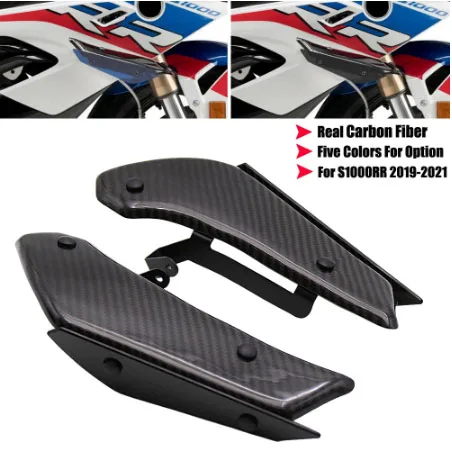 For BMW S1000RR S 1000 RR 2019-2021 Motorcycle Side Downforce Sport Spoilers Aerodynamic Fixed Winglet Fairing Wing Windshield
For BMW S1000RR S 1000 RR 2019-2021 Motorcycle Side Downforce Sport Spoilers Aerodynamic Fixed Winglet Fairing Wing Windshield