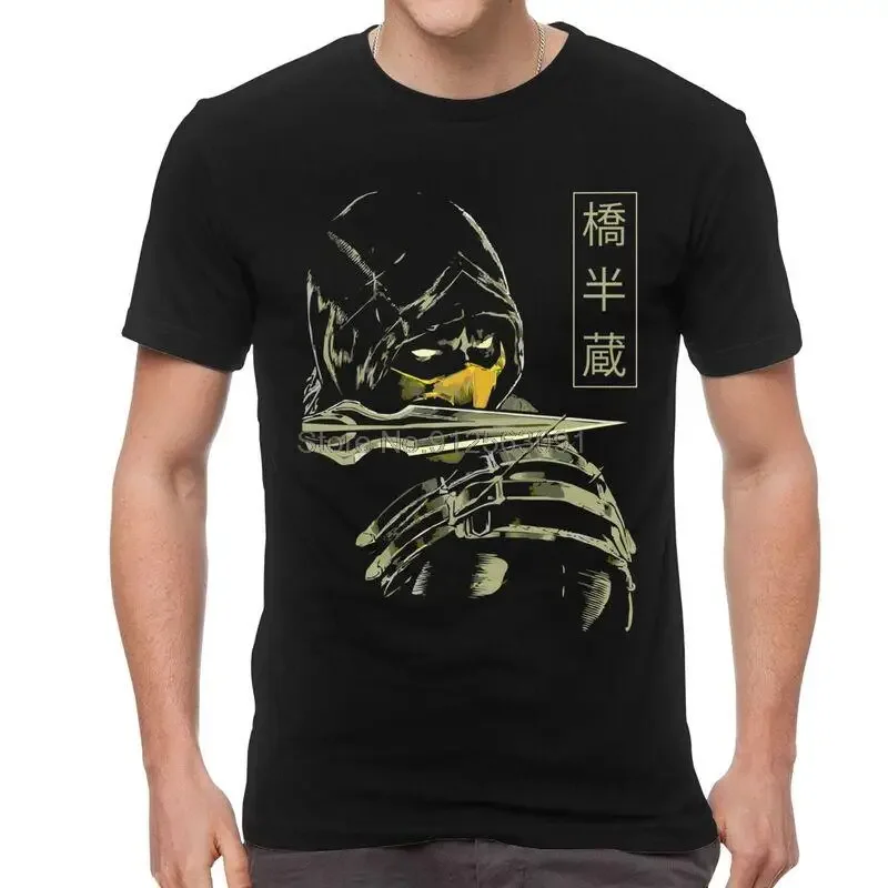 Scorpion Mortal Kombat T-Shirts Men Graphic T Shirts Short Sleeve Sub Zero Scorpion Tshirts Cotton Tee Top Clothes
Scorpion Mortal Kombat T-Shirts Men Graphic T Shirts Short Sleeve Sub Zero Scorpion Tshirts Cotton Tee Top Clothes