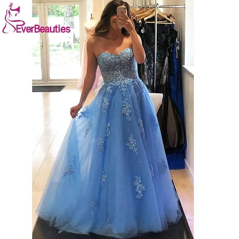 Sweetheart Prom Dress for Women A-Line Tulle Lace Evening Dresses Vestidos De Fiesta Elegantes Para Mujer Elegant Formal Dress
Sweetheart Prom Dress for Women A-Line Tulle Lace Evening Dresses Vestidos De Fiesta Elegantes Para Mujer Elegant Formal Dress