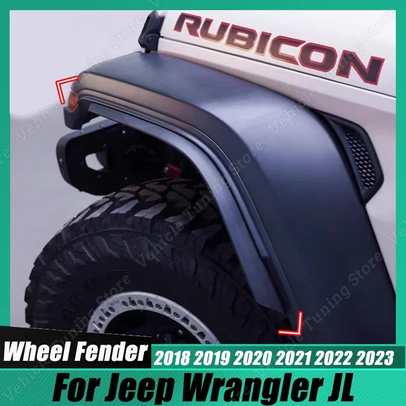 Car Front Rear Wheel Low Fender Arch Mudguard Splash Extensions Strips Exterior Trim for Jeep Wrangler JL 2018-2023 Accessories
Car Front Rear Wheel Low Fender Arch Mudguard Splash Extensions Strips Exterior Trim for Jeep Wrangler JL 2018-2023 Accessories