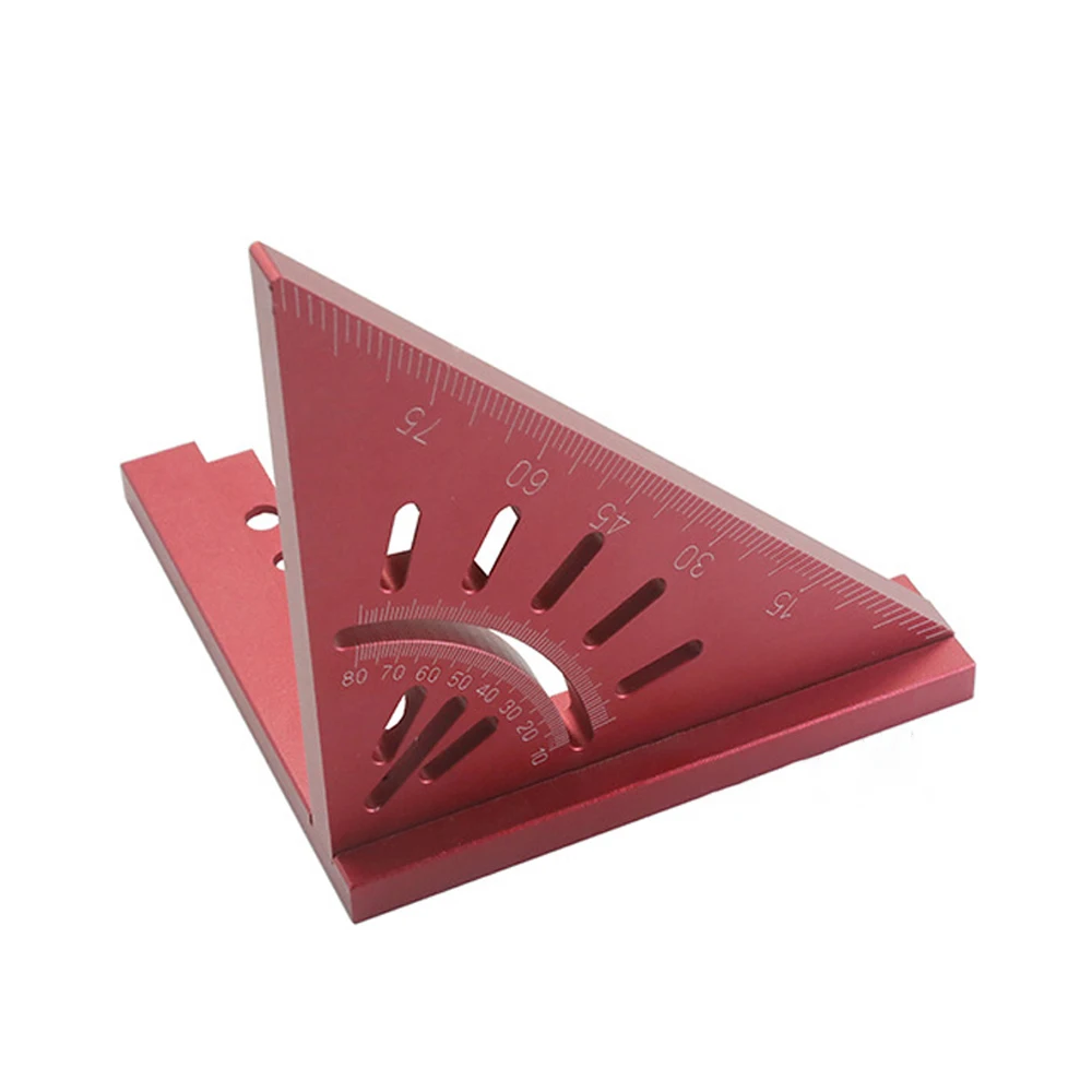 Woodworking Right Angle Ruler 90 45 Degree Measurement Aluminum Alloy Multifunction Durable Line Drawiing Tool
Woodworking Right Angle Ruler 90 45 Degree Measurement Aluminum Alloy Multifunction Durable Line Drawiing Tool