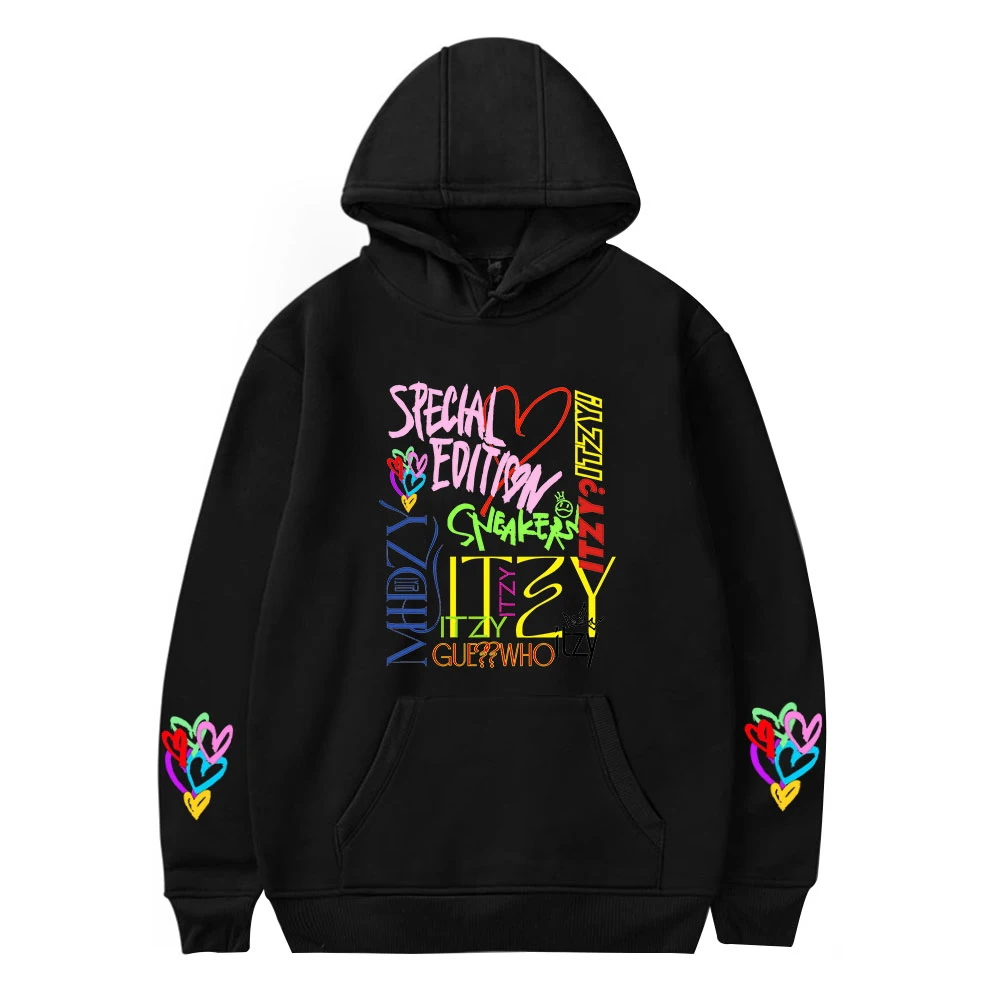 ITZY Hoodie Kpop Fashion Sneakers Scrawl Style Y2K Hoodies Ryujin Yeji Yuna Women Men Korean Loose Sweatshirts ITZY Fans Clothes
ITZY Hoodie Kpop Fashion Sneakers Scrawl Style Y2K Hoodies Ryujin Yeji Yuna Women Men Korean Loose Sweatshirts ITZY Fans Clothes
