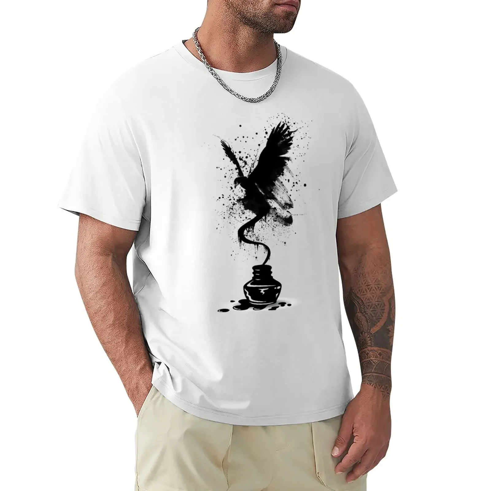 Ink Eagle T-Shirt T-shirt short quick-drying t-shirt black t shirts mens plain t shirts
Ink Eagle T-Shirt T-shirt short quick-drying t-shirt black t shirts mens plain t shirts