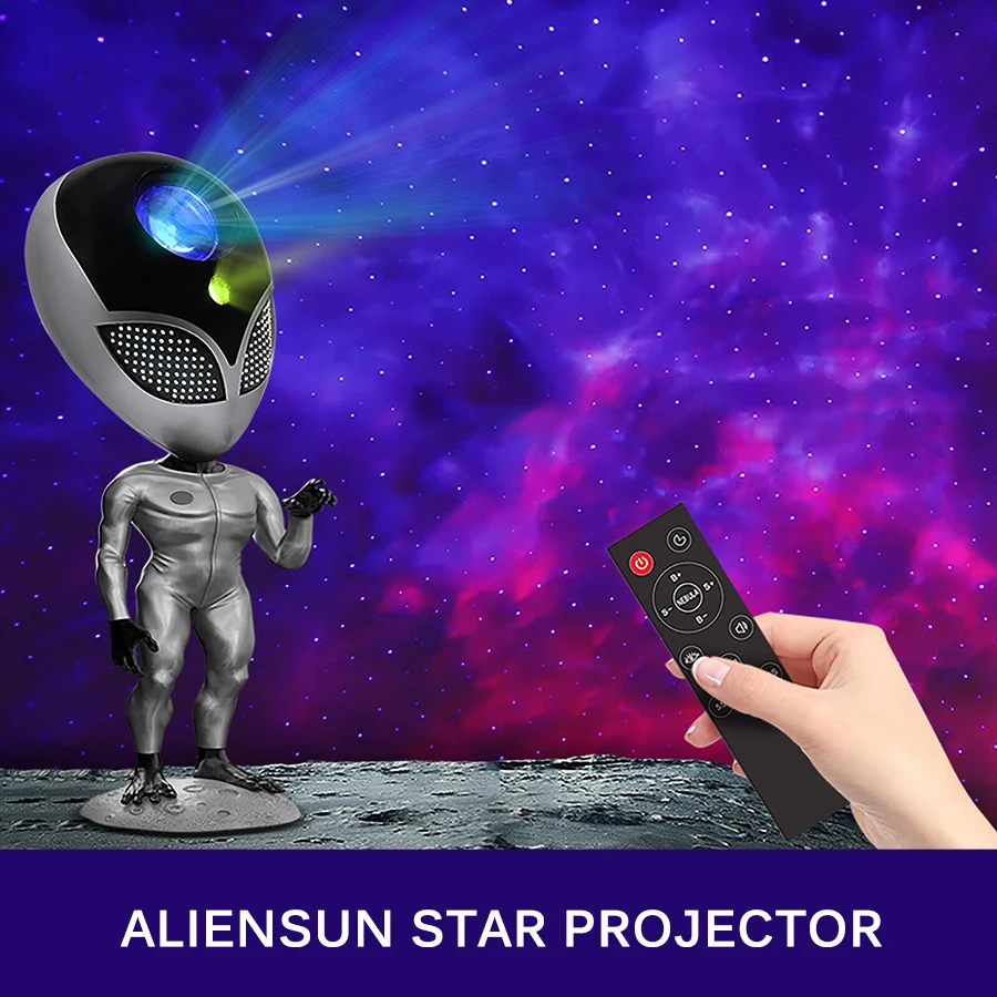Aliensun Galaxy Star Projector Night Light Atmosphere Starry Sky Projection Light For Bedroom Home Decorative Kids Birthday Gift
Aliensun Galaxy Star Projector Night Light Atmosphere Starry Sky Projection Light For Bedroom Home Decorative Kids Birthday Gift