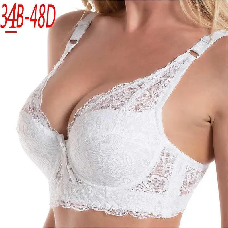 Women's Underwear Bralette Underwear Plus Size Plus Size Foreign Trade Lace Sexy Thin Cotton Cup Plump Big Push Up Bra Bralette
Women's Underwear Bralette Underwear Plus Size Plus Size Foreign Trade Lace Sexy Thin Cotton Cup Plump Big Push Up Bra Bralette