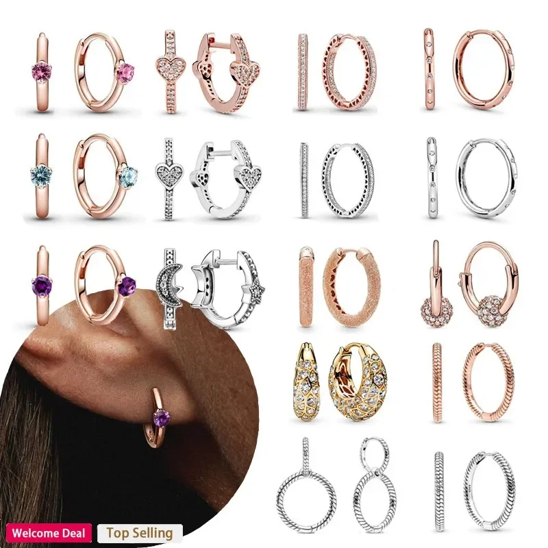 2023 Popular Original Women's 925 Silver Shining Dense Set Beaded Heart Round Earrings Light Luxury Fashion Charm DIY Jewelry
2023 Popular Original Women's 925 Silver Shining Dense Set Beaded Heart Round Earrings Light Luxury Fashion Charm DIY Jewelry